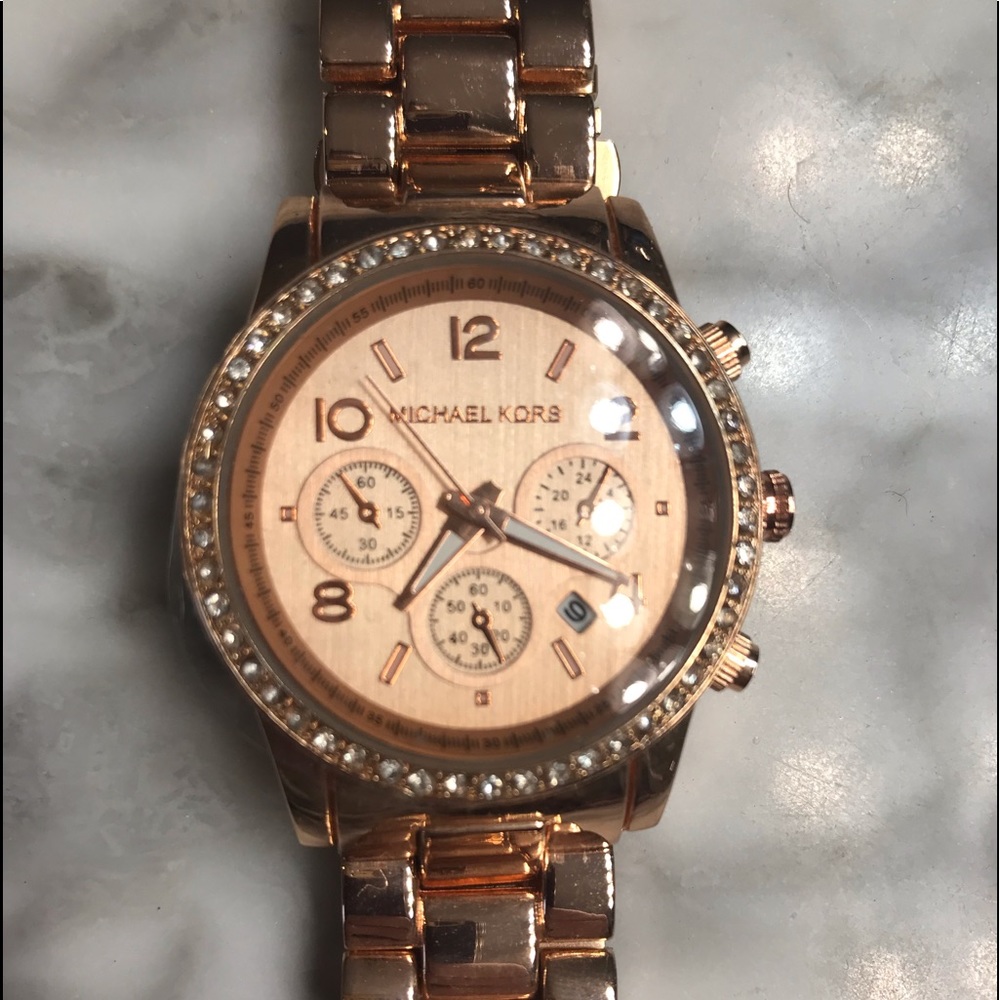 Rose Gold Michael Kors Womens Watch